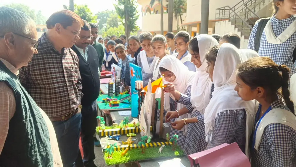 School activities at A.H.P. Inter College, Chhutmalpur