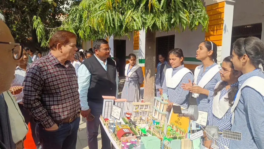 School activities at A.H.P. Inter College, Chhutmalpur